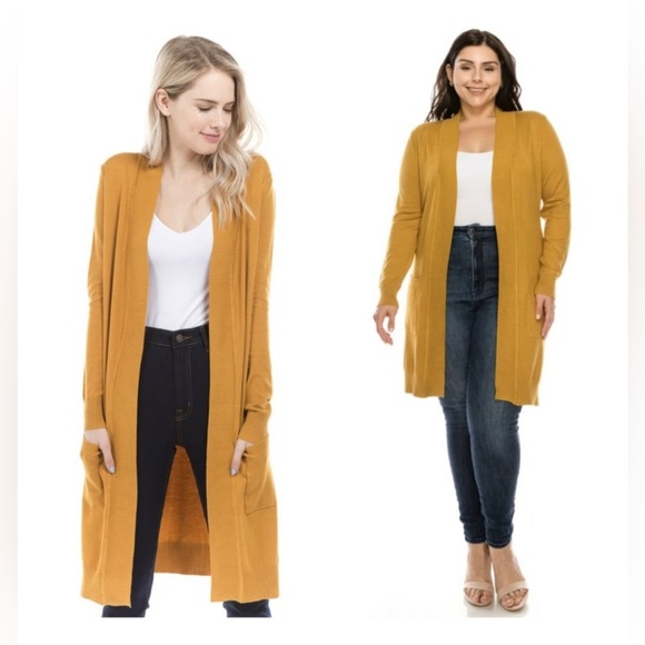 Cielo Gold/Mustard Cardigan - Picture 7 of 9